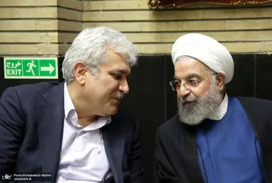 مراسم ترحیم مادر اسحاق جهانگیری