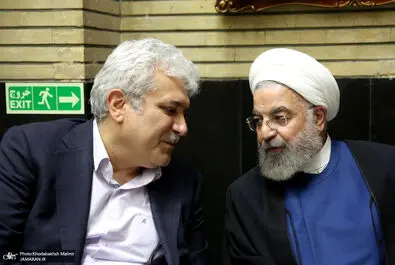 مراسم ترحیم مادر اسحاق جهانگیری