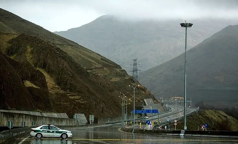 آزادراه تهران-شمال بازگشایی شد