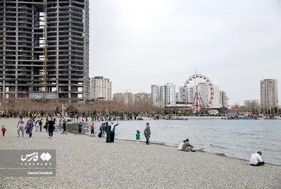 دریاچه چیتگر در ایام نوروز