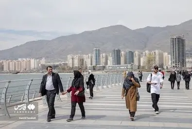 دریاچه چیتگر در ایام نوروز