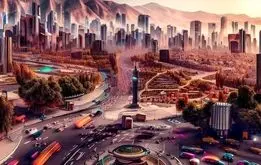 تهران 1000 سال دیگر از نگاه هوش مصنوعی + تصاویر عجیب