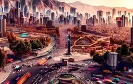 تهران 1000 سال دیگر از نگاه هوش مصنوعی + تصاویر عجیب