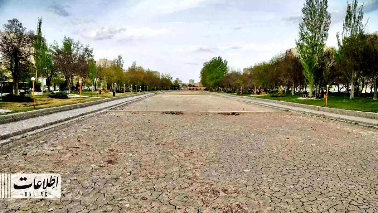 رودخانه «بالیقلو‌چای» در اردبیل به طور کامل خشک شد!