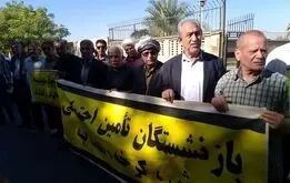 تجمع دوباره بازنشستگان تأمین اجتماعی در چند شهر + عکس

