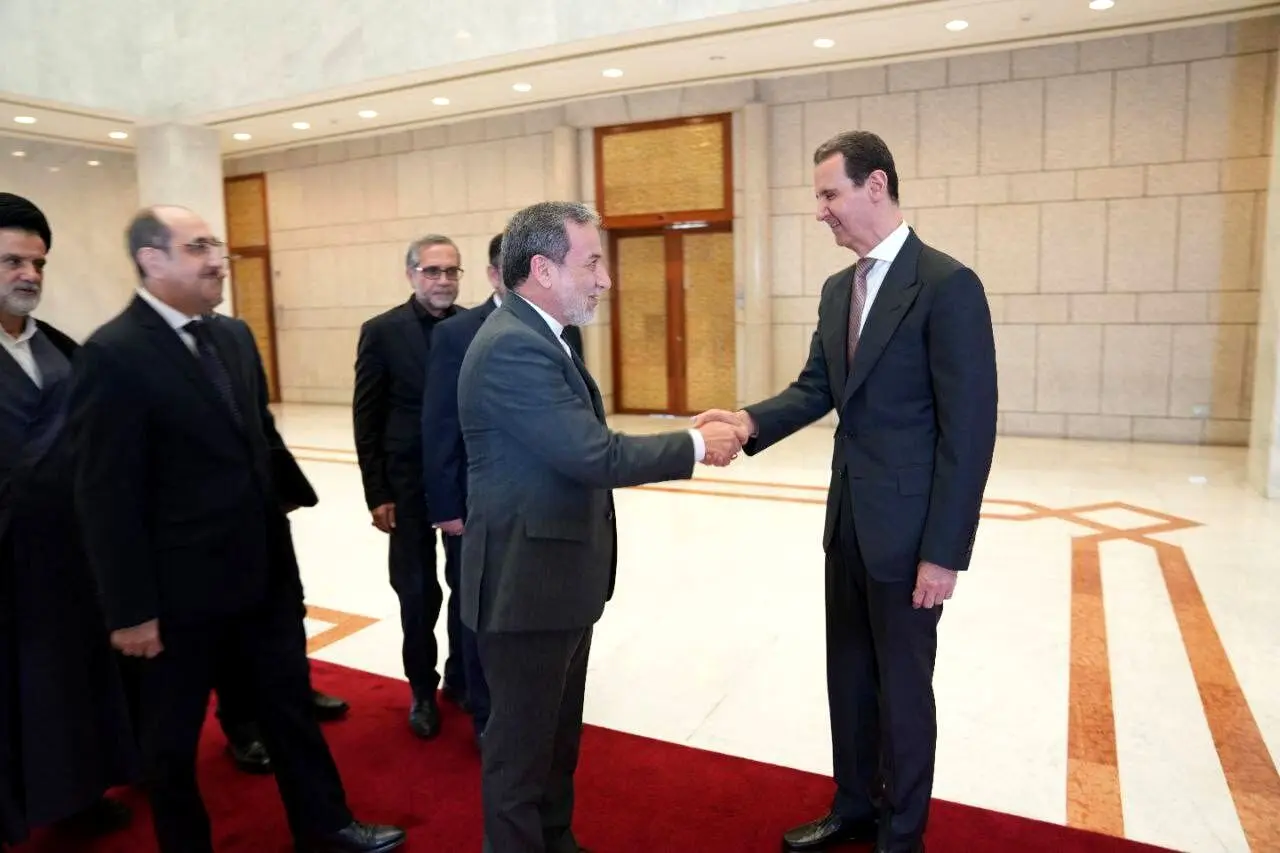 دیدار عراقچی با  بشار اسد 

