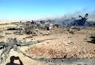تصاویر انهدام هواگردهای آمریکایی در عملیات نجات خلبان
