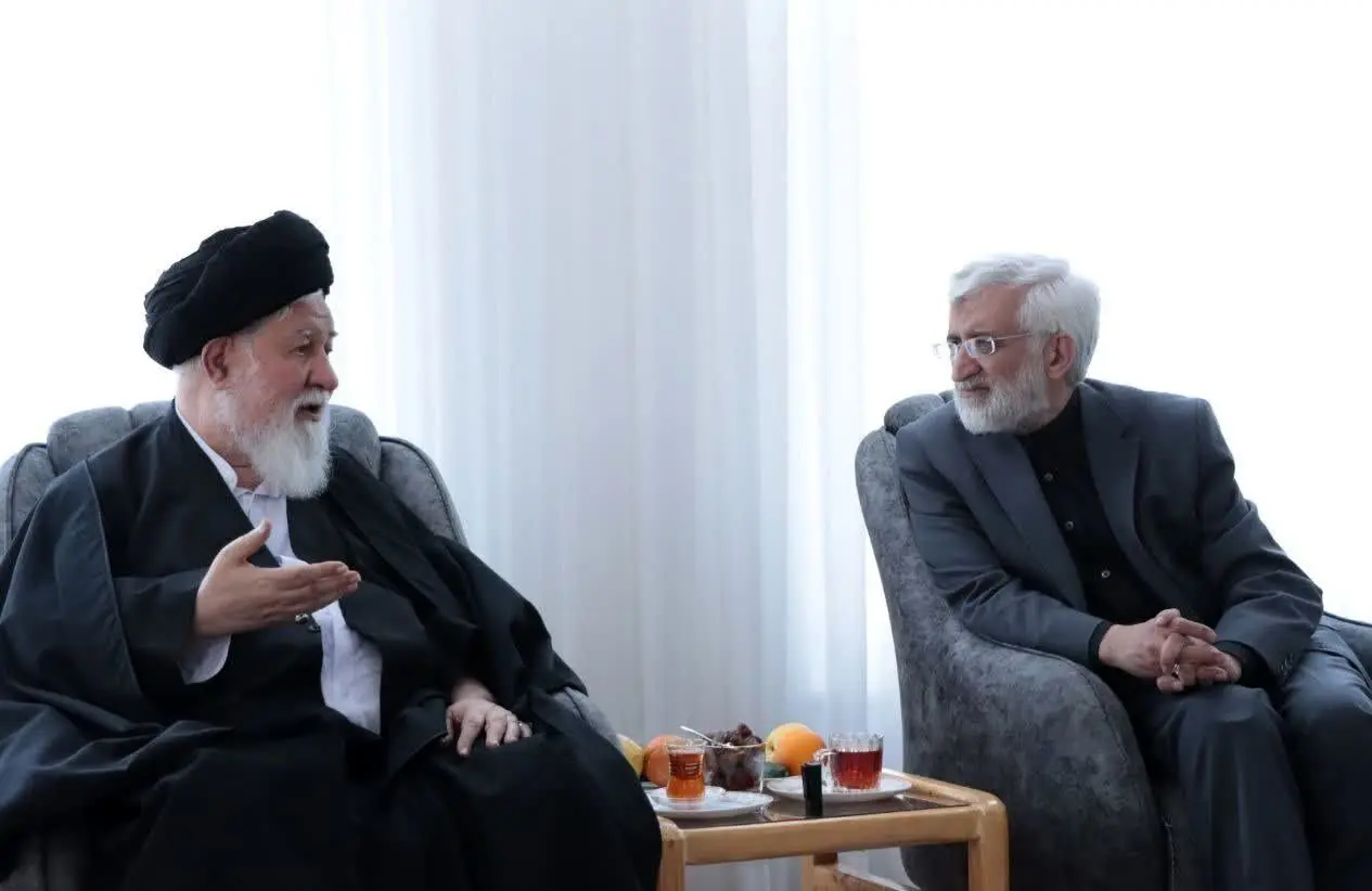 سعید جلیلی در منزل ابراهیم رئیسی؛ دیدار با علم الهدی +عکس 