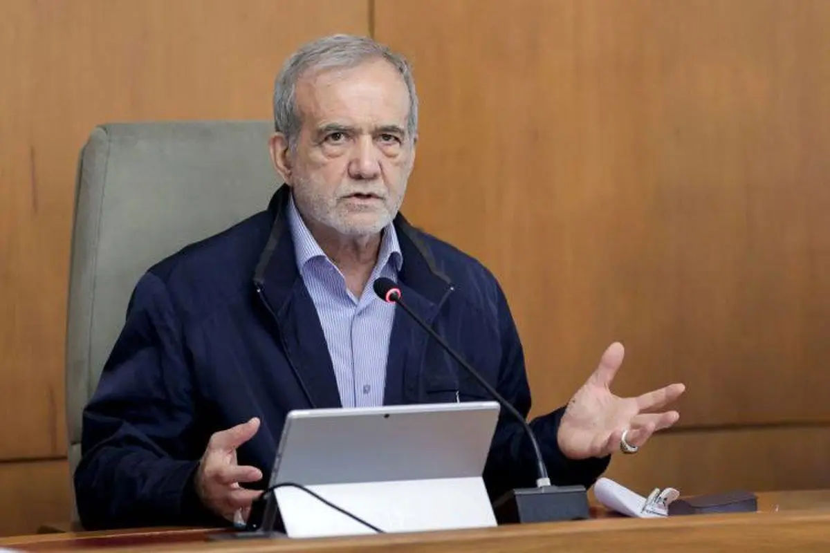 پزشکیان دوچرخه سوار شد + عکس