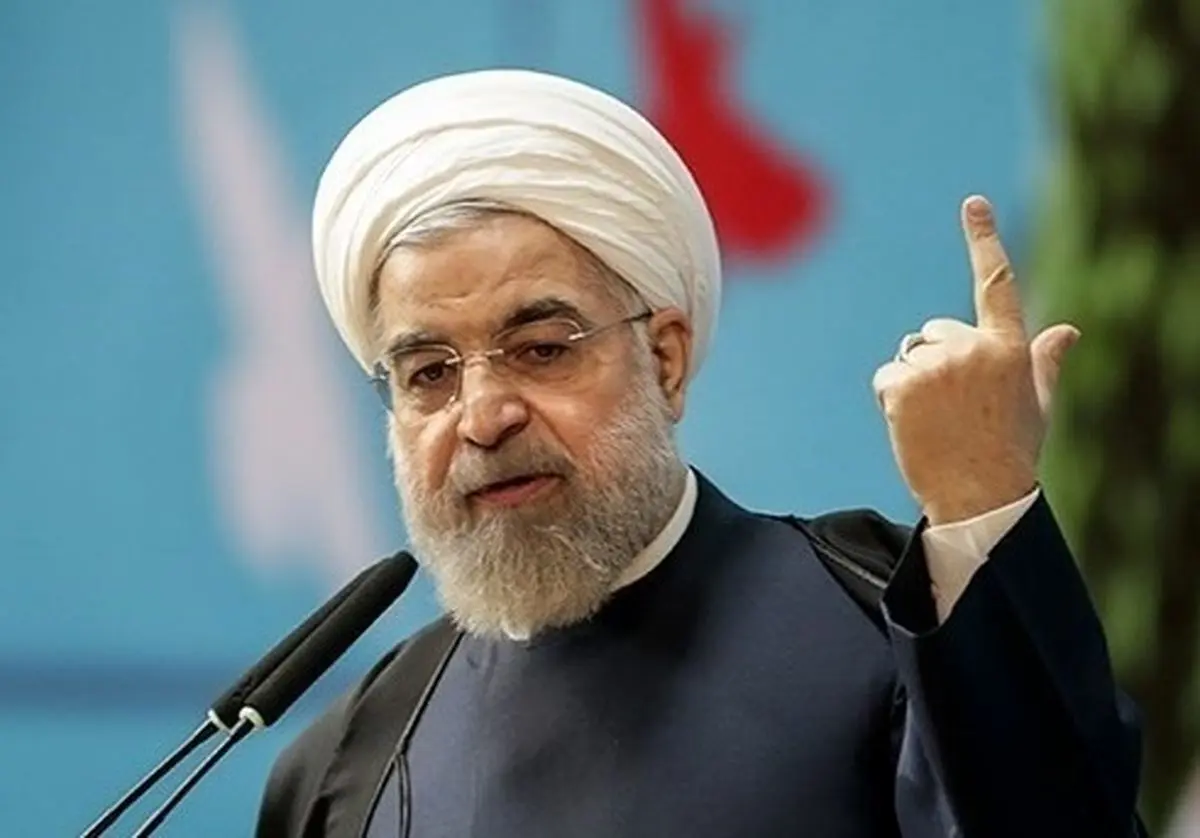 روحانی: اگر اسم ظریف در مذاکرات می آمد، دلار 5 هزارتومان ارزان می شد + فیلم