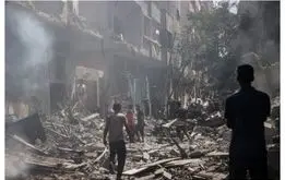 تصاویر دردناک از قبل و بعد حملات اسرائیل به غزه+عکس