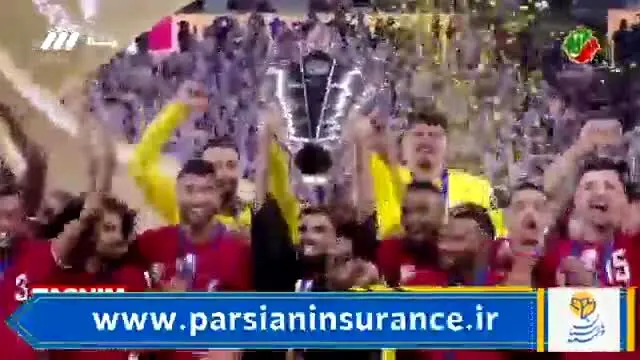 لحظه بالابردن کاپ قهرمانی جام ملت‌های آسیا + فیلم

