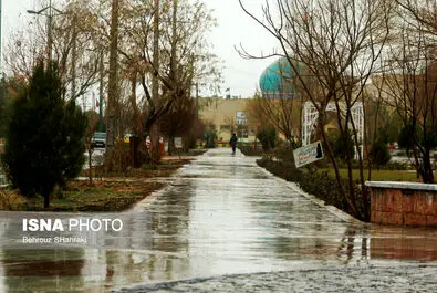 خیابان های زابل رودخانه شد