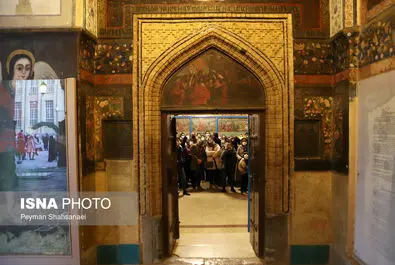 حال و هوای محله جلفا در شب‌های کریسمس