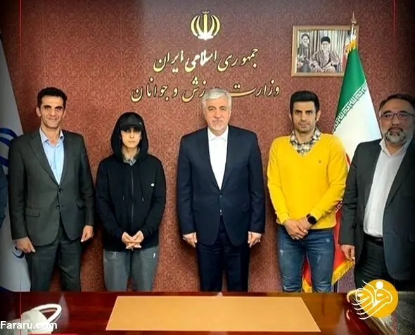 وزیر ورزش :تا هفته‌ها پاسخ می‌دادم چرا با الناز رکابی دیدار کردم