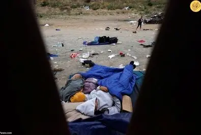 هجوم مهاجران به مرز