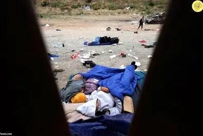هجوم مهاجران به مرز