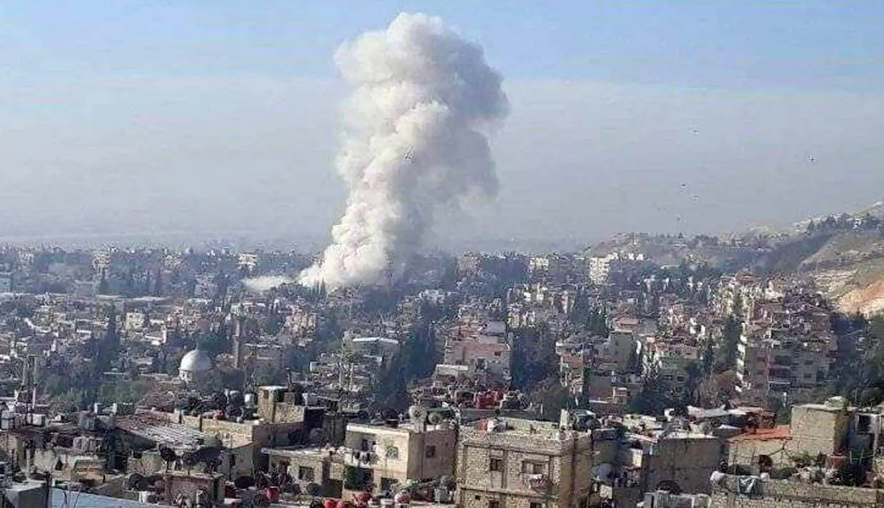 وقوع انفجار بزرگ در دمشق