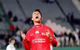 رکورد جهانی مهاجم تراکتور در برابر پرسپولیس