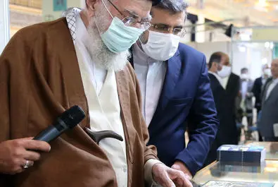 رهبر انقلاب در نمایشگاه کتاب