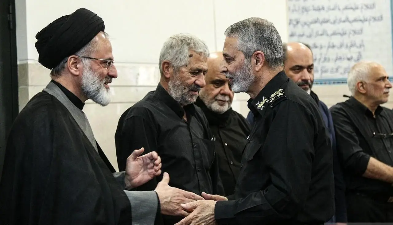 تصاویر سرلشکر موسوی یک روز پس از شایعه ترور در چیتگر
