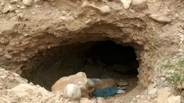 حفر تونل 150 متری برای یافتن گنج دروه های ساسانی در دزفول + عکس