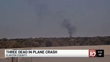 سقوط وحشتناک یک هواپیما در آمریکا ۳ کشته برجای گذاشت +فیلم