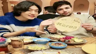 خواننده مشهور کى پاپِ کُره در خیابانهای تهران +فیلم

