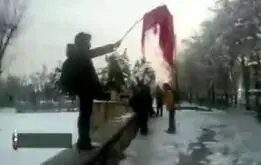 پخش تصویر زن برهنه در صداوسیما! / تصویر و فیلم