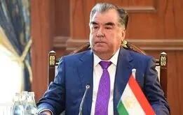 رقص رئیس جمهور تاجیکستان در جشن نوروز + فیلم