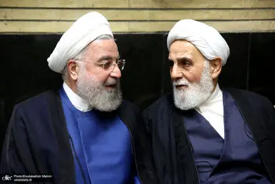 مراسم ترحیم مادر اسحاق جهانگیری