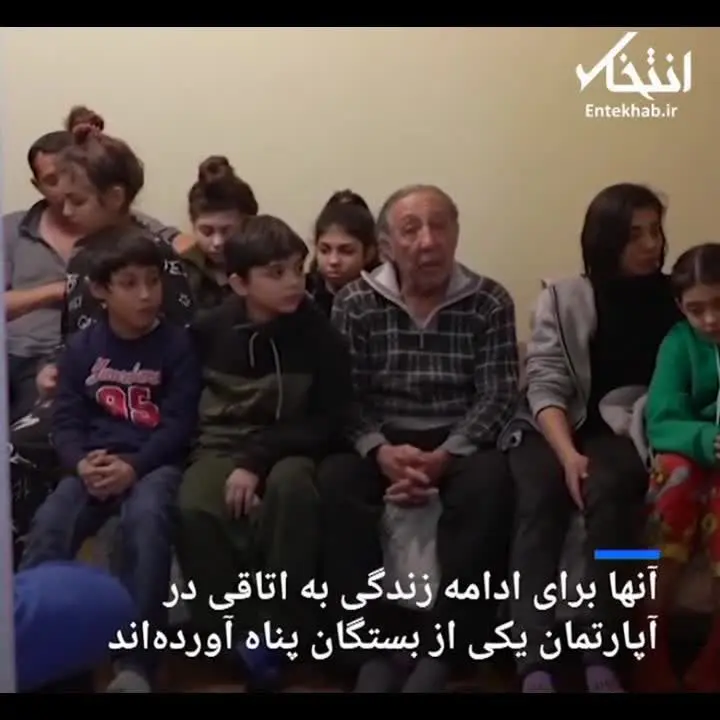 ببینید | اشک‌های دردناک کودک اوکراینی از ترس بمباران ارتش روسیه