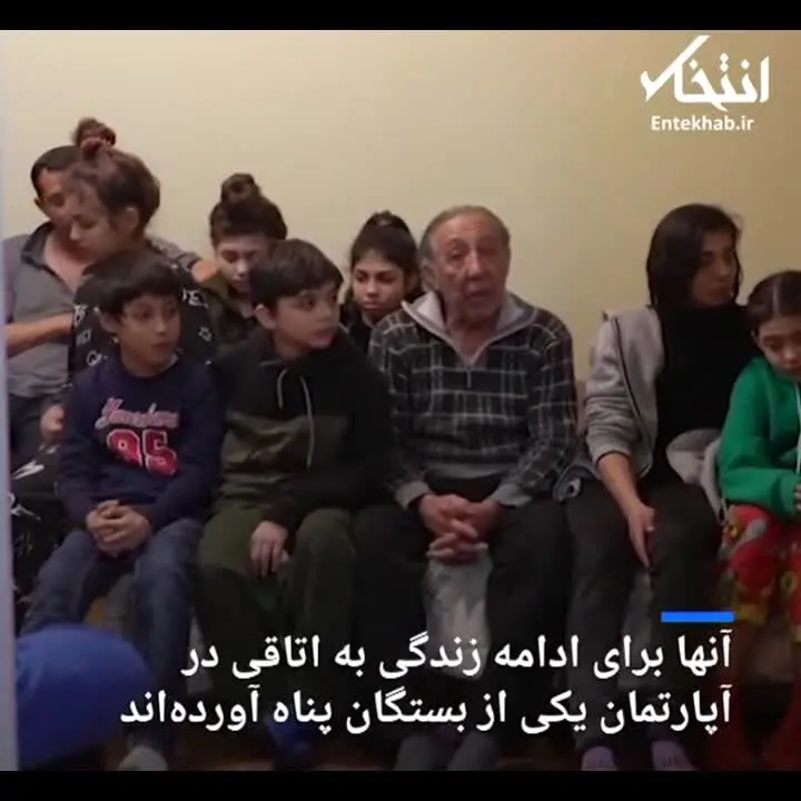 ببینید | اشک‌های دردناک کودک اوکراینی از ترس بمباران ارتش روسیه
