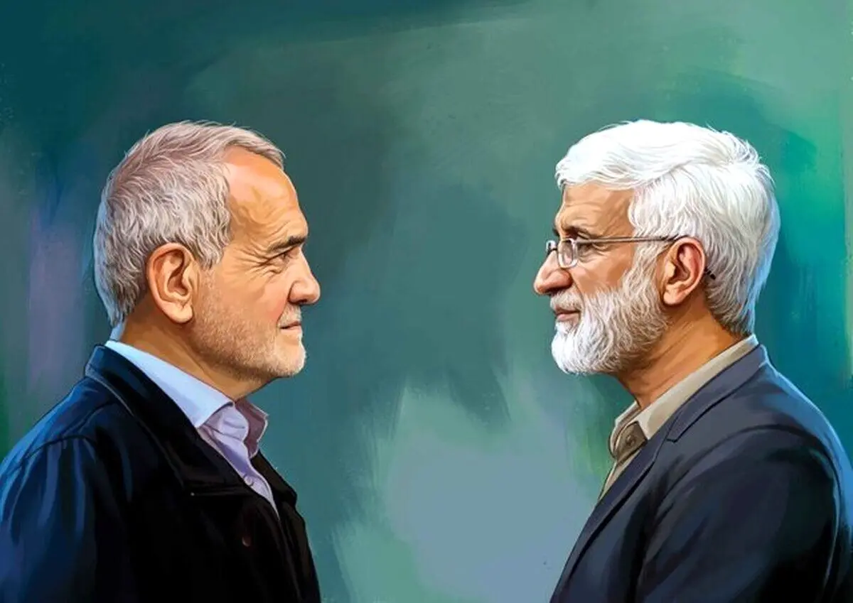 جنگِ نظرسنجی‌ها در ستادِ انتخاباتی پزشکیان و جلیلی
