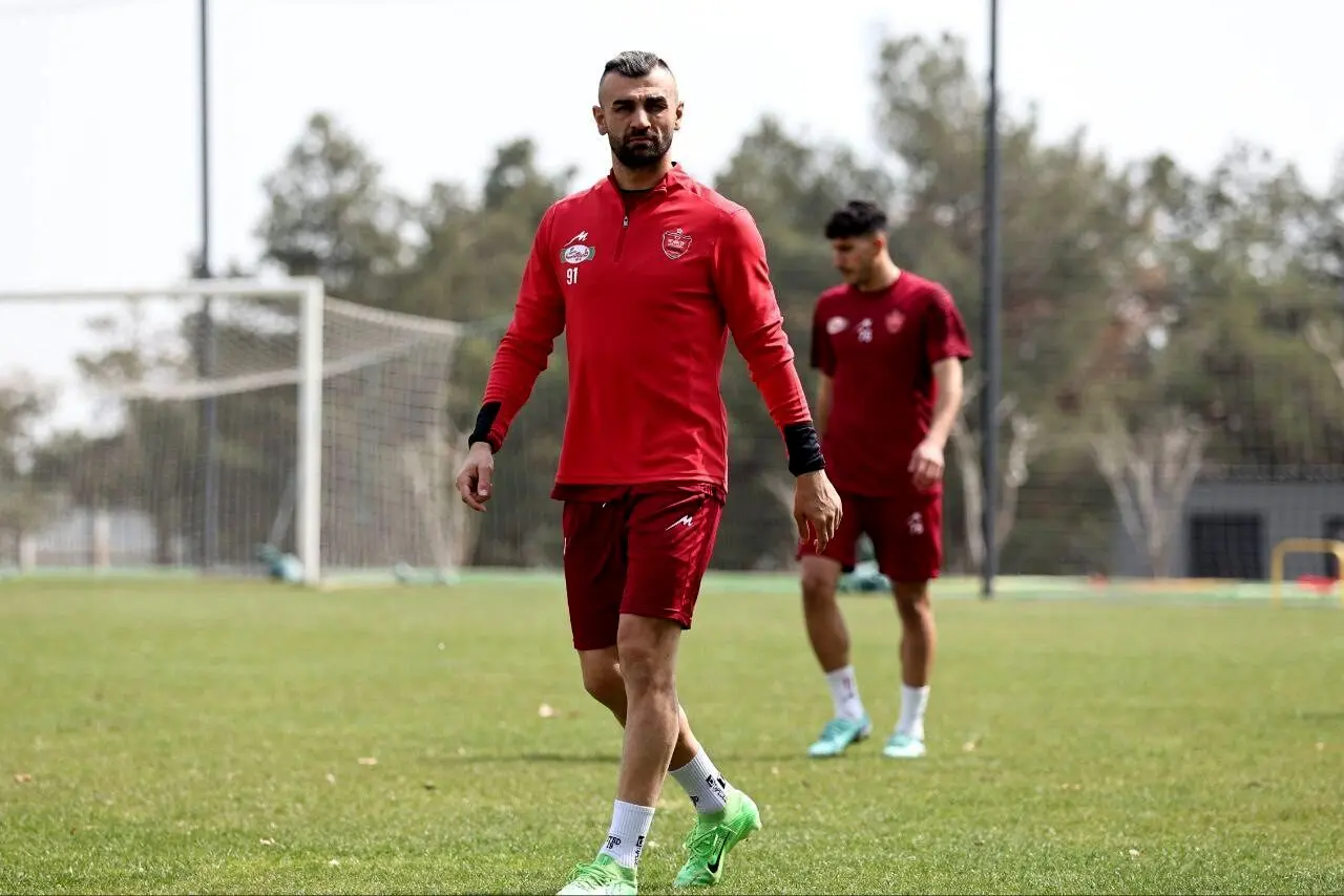 هافبک پرسپولیس دیدار ملوان را از دست داد