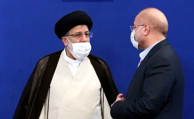 دست دوستی قالیباف و رئیسی/بار اصلی روی دوش دولت است