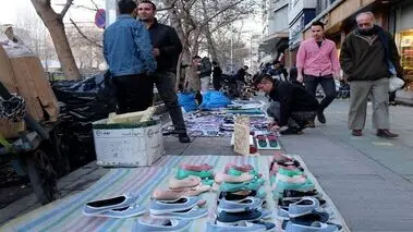 برخورد خشونت آمیز ماموران شهرداری با دستفروشان + فیلم