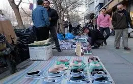برخورد خشونت آمیز ماموران شهرداری با دستفروشان + فیلم