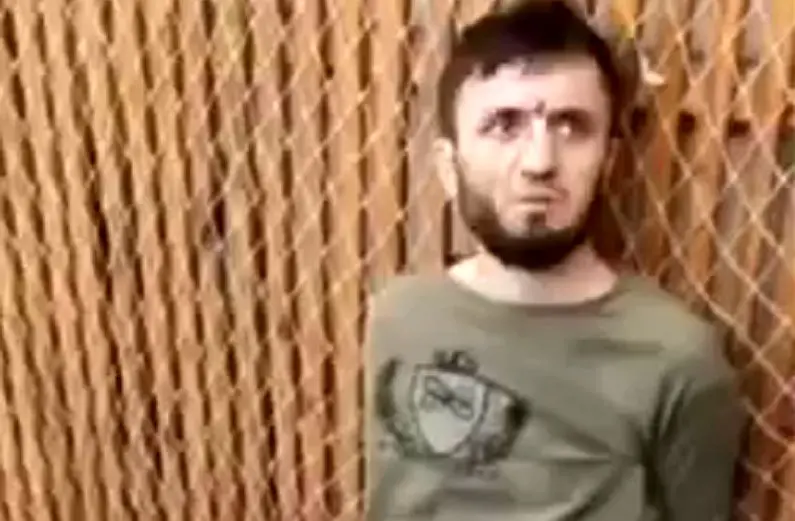بازجویی سرکرده گروه مظنون به حمله تروریستی در کروکوس + فیلم