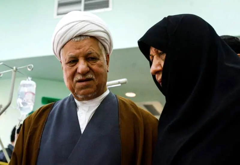 تصاویر تلخ از عفت مرعشی همسر هاشمی  رفسنجانی در جماران

