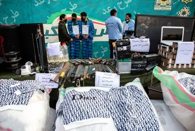 کشفیات طرح رعد پلیس پایتخت