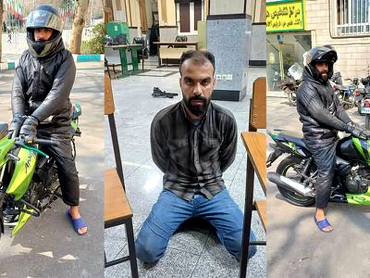 لحظه دستگیری عامل تجاوز سریالی زنان تهرانی + فیلم
