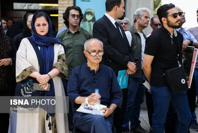 مراسم تشییع پیکر احمدرضا احمدی