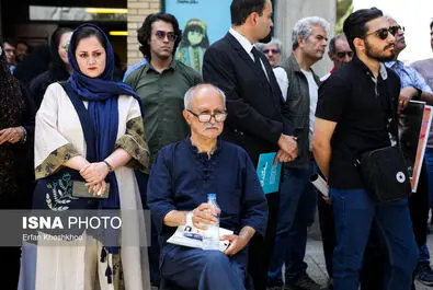 مراسم تشییع پیکر احمدرضا احمدی