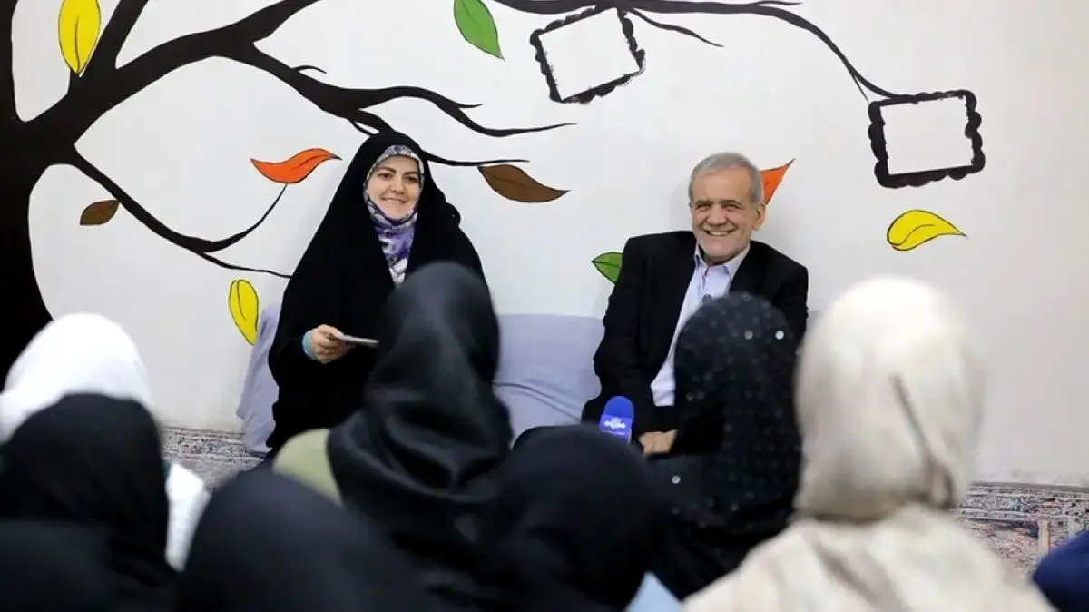 مراسم افطاری سیدمحمد خاتمی با حضور پزشکیان و خانواده اش + عکس