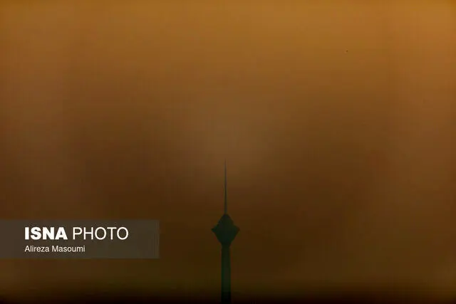 هشدار نارنجی هوا برای تهران تا یکشنبه