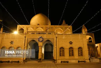 حال و هوای محله جلفا در شب‌های کریسمس