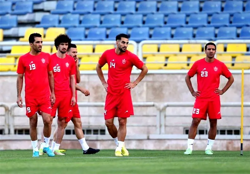 بیرانوند و ریگی در تمرین پرسپولیس+عکس