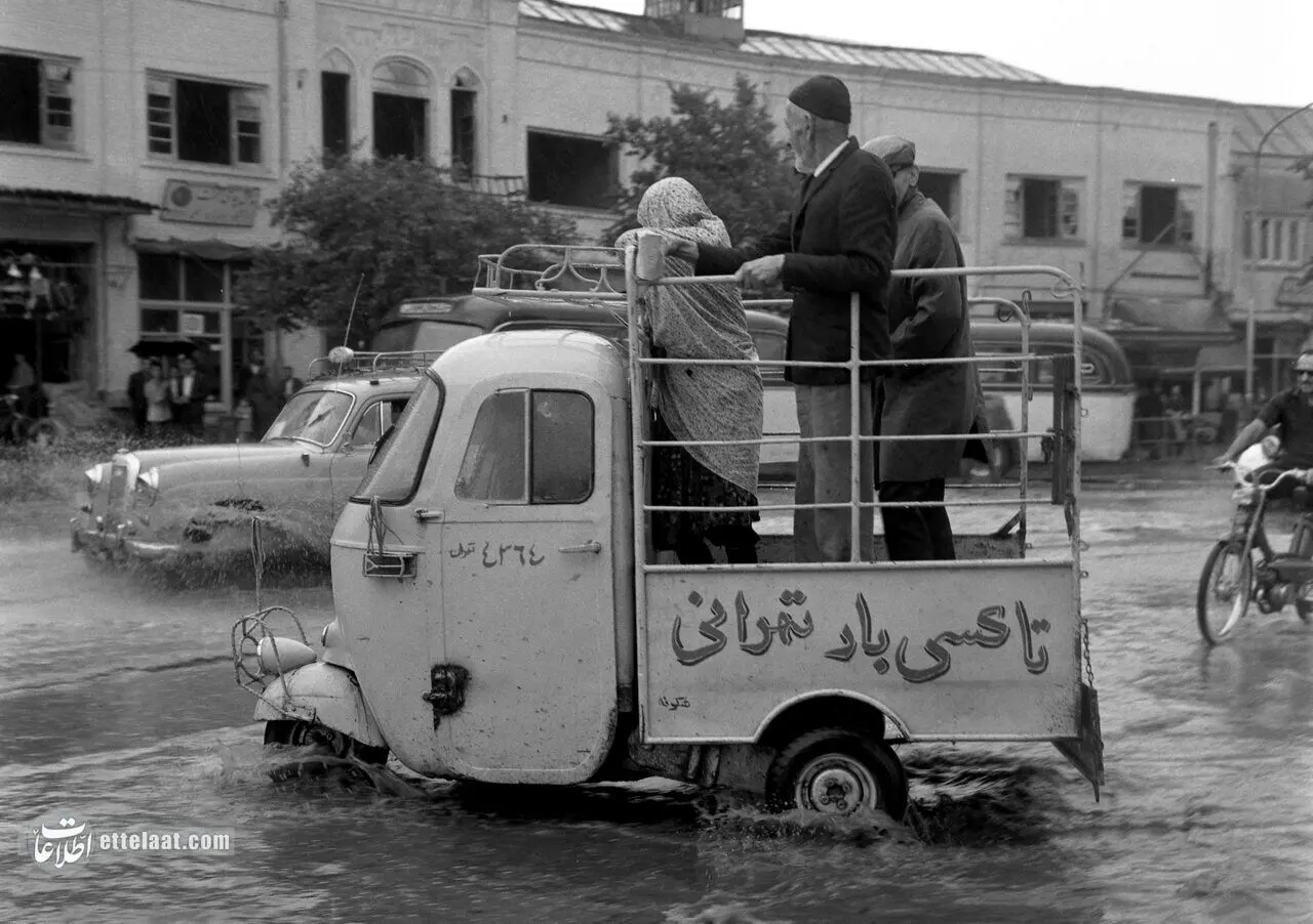 سیل نوروزی در تهران! +عکس