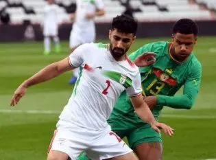 پخش سرود ای ایران  در بازی تیم ملی با سنگال